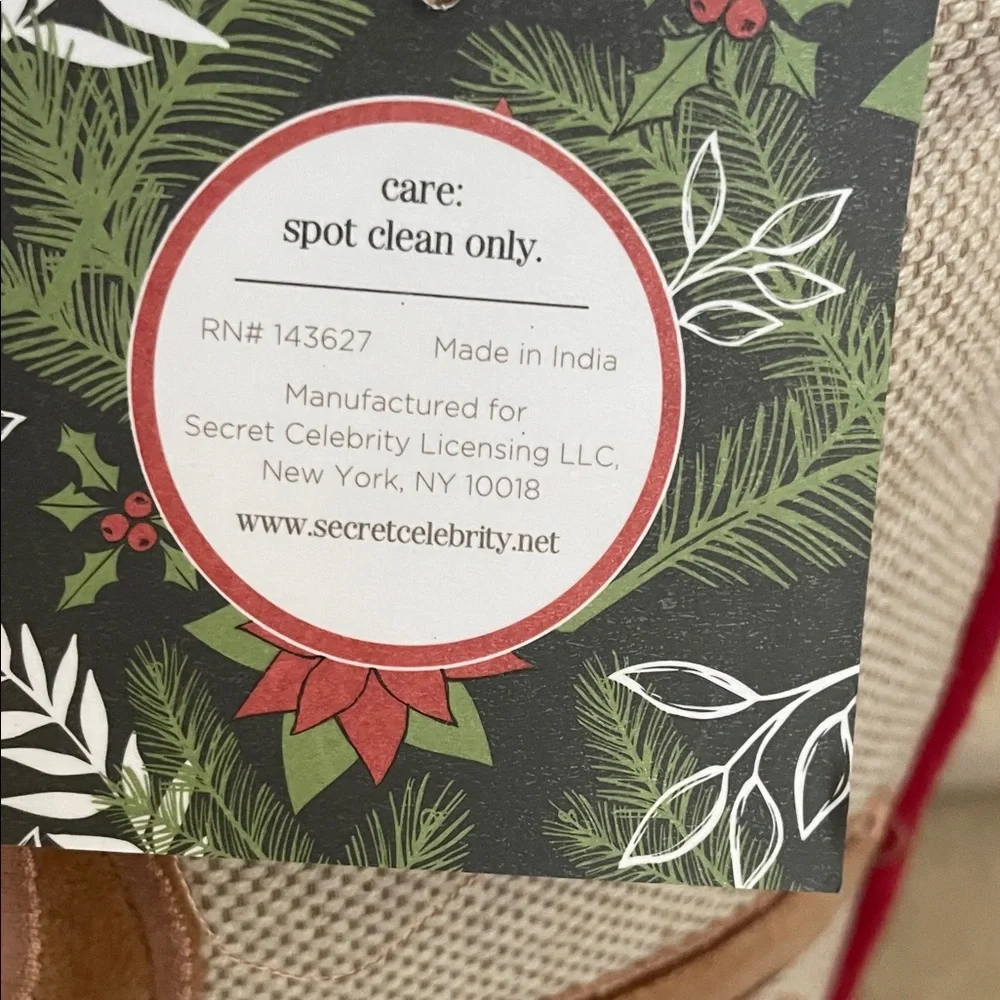 Festive Dachshund Holiday Pillow made by Secret Celebrity